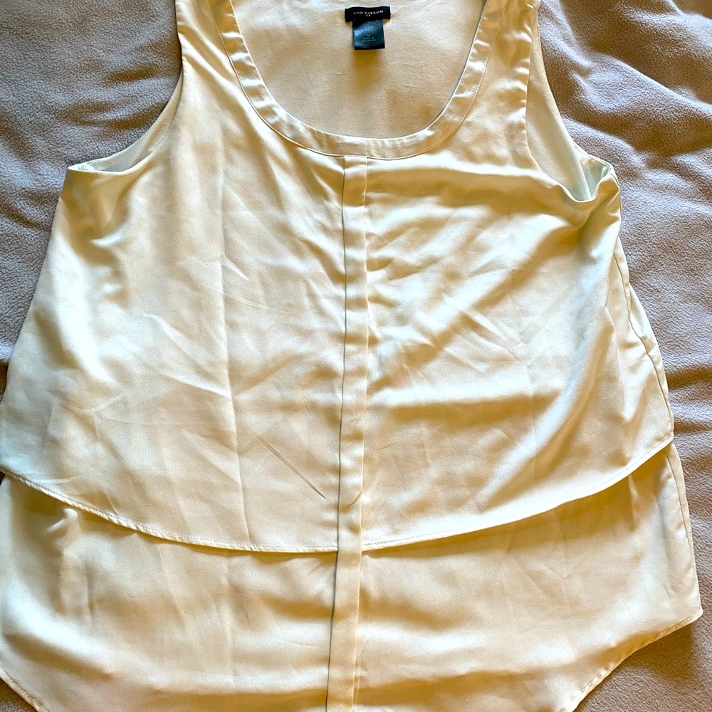 Ann Taylor Sleeveless Blouse